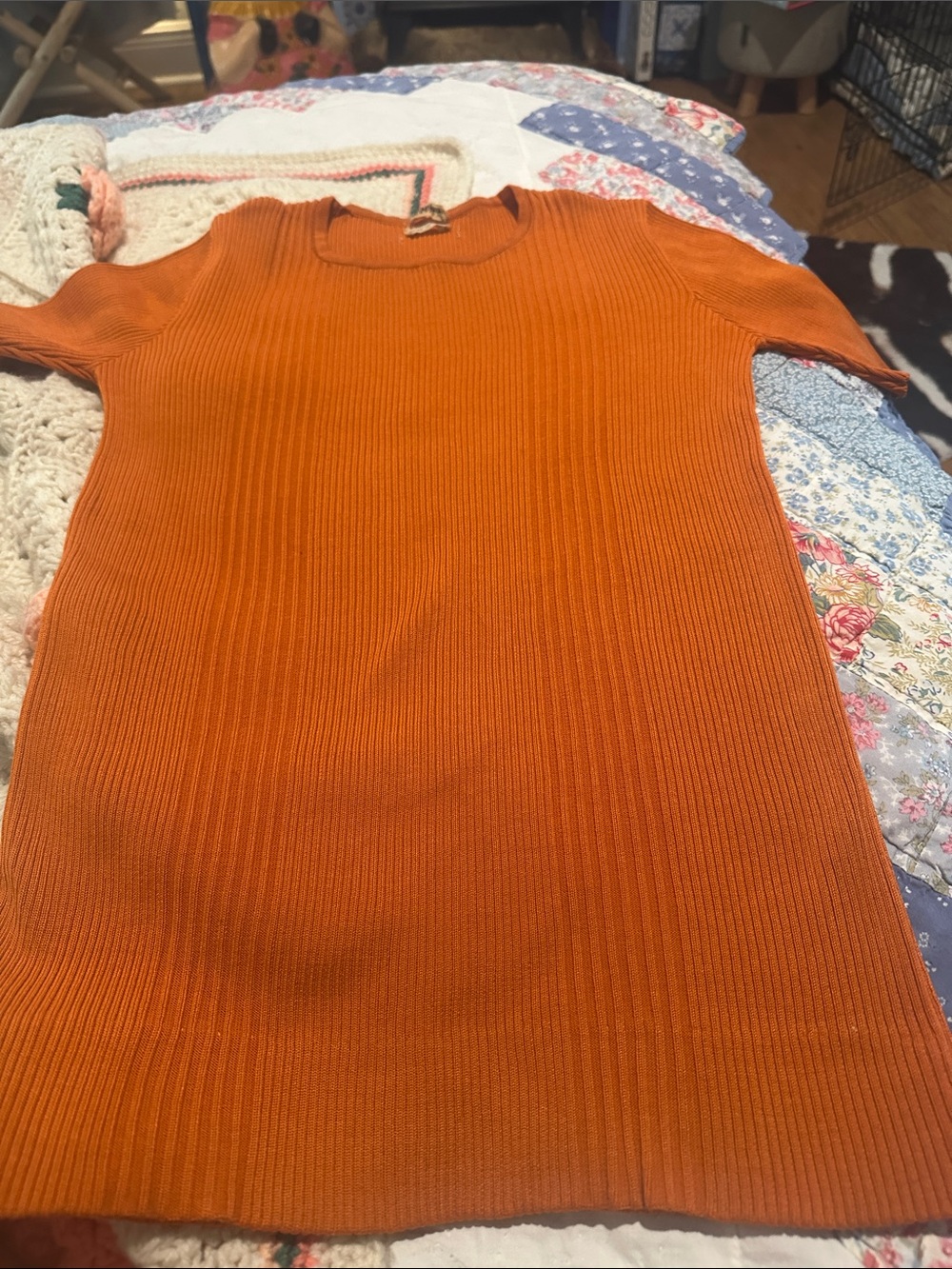 Vintage Saint Laurent ribbed tee in great condition
